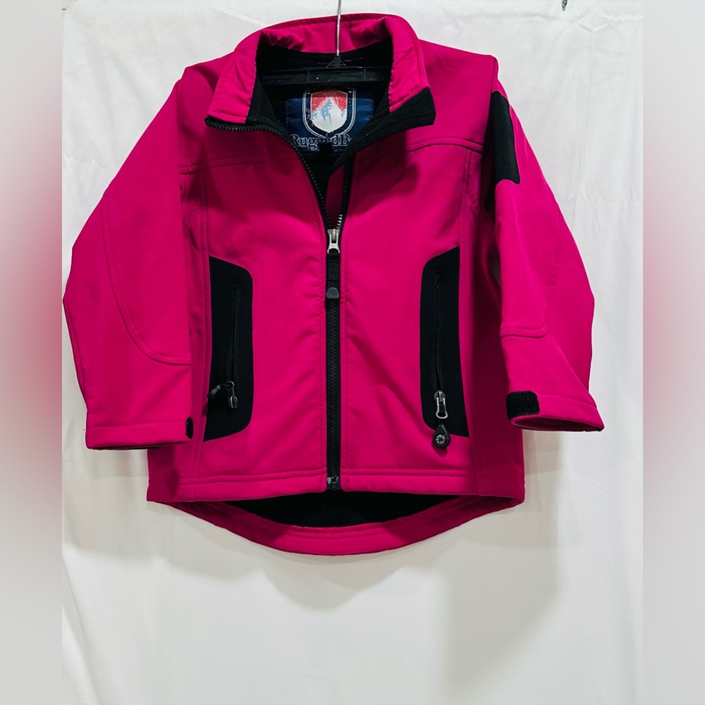 Rigged Bear Kids Pink Jacket With‎ Pockets Size S